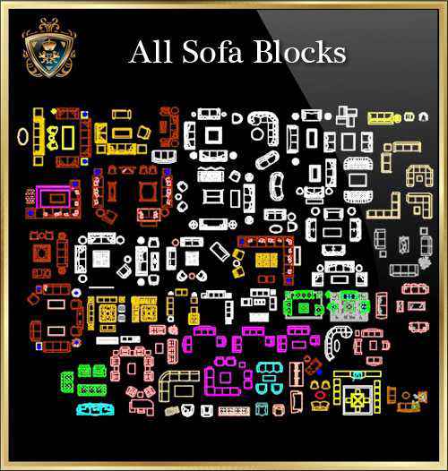 ★【All Sofa Blocks】Luxury home, Luxury Villas, Luxury Palace, Architecture Ornamental Parts, Decorative Inserts & Accessories, Handrail & Stairway Parts, Outdoor House Accessories, Euro Architectural Components, Arcade